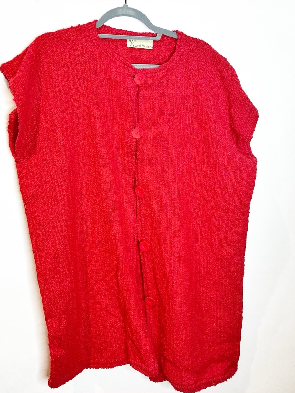Carol Pritcher | Hand Woven Lagen Look Top